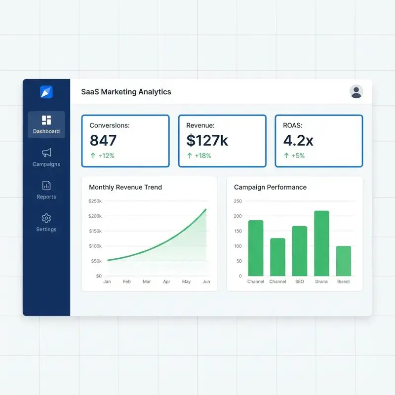 AI Quick Start dashboard showing AI automation workflow for get your custom ai roadmap in one call.