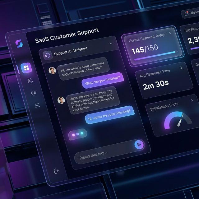 B2B SaaS Company automation dashboard