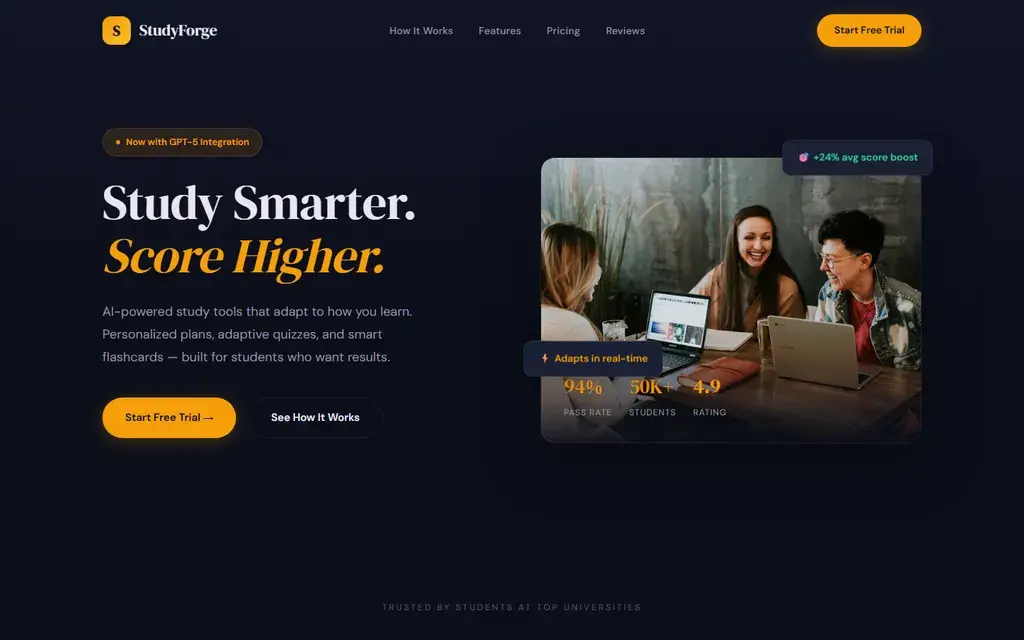 StudyForge — AI-powered study platform